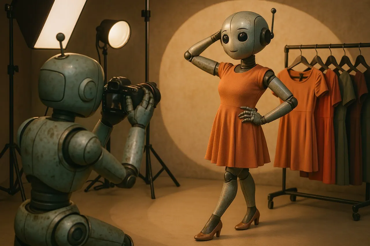 AI model photoshoots transforming fashion visuals in 2025