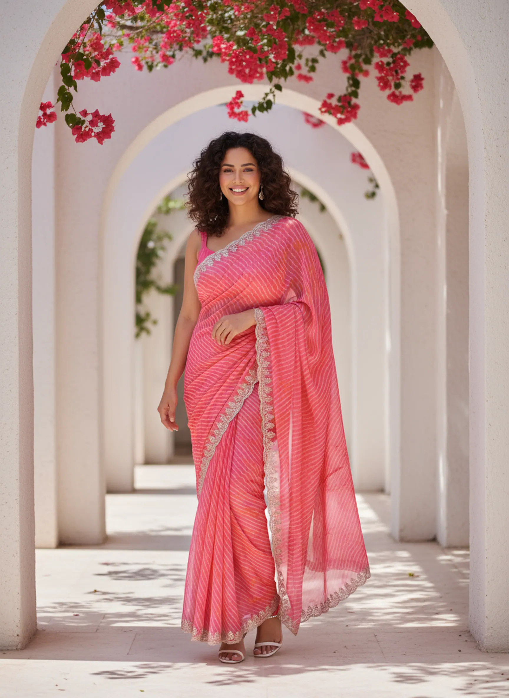 Elegant traditional saree design